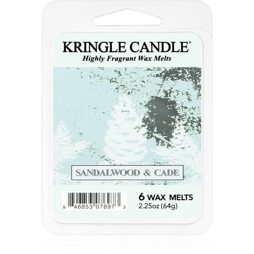 Sandalwood & Cade cera para lámparas aromáticas 64 g - Kringle Candle - Modalova