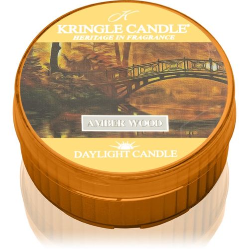 Amber Wood vela de té 42 g - Kringle Candle - Modalova