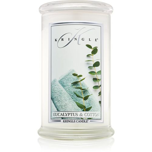 Eucalyptus & Cotton candela profumata 624 g - Kringle Candle - Modalova