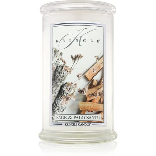 Sage & Palo Santo candela profumata 624 g - Kringle Candle - Modalova