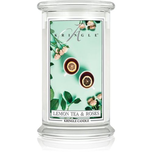 Classic Lemon Tea & Roses vela perfumada 623 g - Kringle Candle - Modalova
