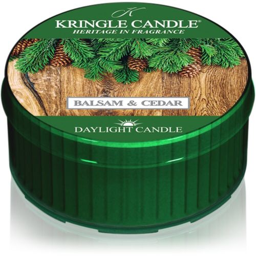 Balsam & Cedar vela de té 42 g - Kringle Candle - Modalova