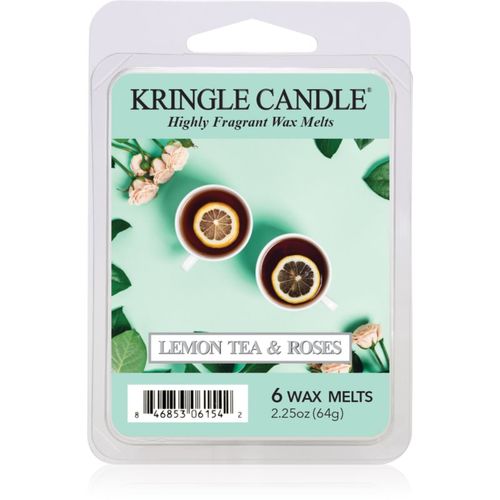 Lemon Tea & Roses cera para lámparas aromáticas 64 g - Kringle Candle - Modalova
