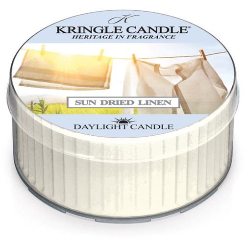 Sun Dried Linen vela de té 42 g - Kringle Candle - Modalova