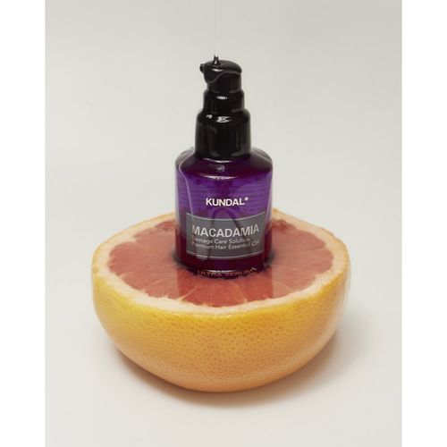 Macadamia Ultra Serum Pink Grapefruit serum regenerador a base de aceite para cabello maltratado o dañado 100 ml - KUNDAL - Modalova