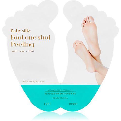 Baby Silky Foot mascarilla exfoliante para pies agrietados + calcetines 2 x 20 ml - Holika Holika - Modalova