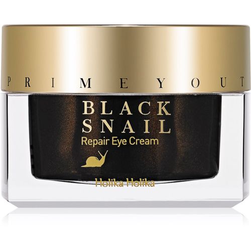 Prime Youth Black Snail crema regeneradora para contorno de ojos con extracto de baba de caracol 30 ml - Holika Holika - Modalova