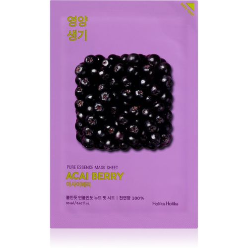 Pure Essence Acai Berry mascarilla en hoja exfoliante 23 ml - Holika Holika - Modalova