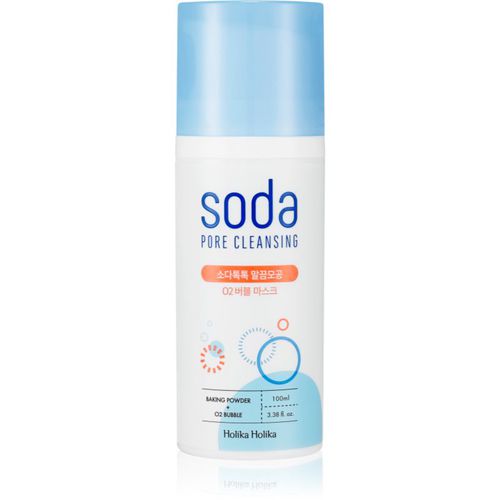 Soda mascarilla facial de limpieza profunda para imperfecciones de la piel con acné 100 ml - Holika Holika - Modalova