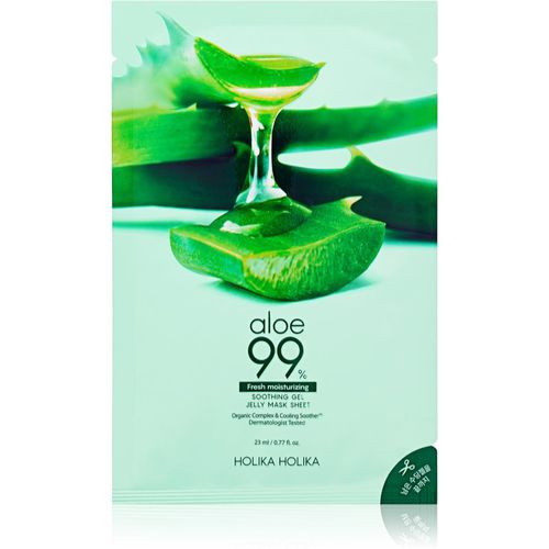 Aloe 99% mascarilla hidratante en forma de hoja 23 ml - Holika Holika - Modalova