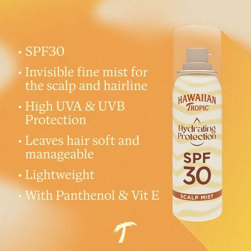 Hydrating Protection Scalp Mist spray protector para cabello SPF 30 60 ml - Hawaiian Tropic - Modalova