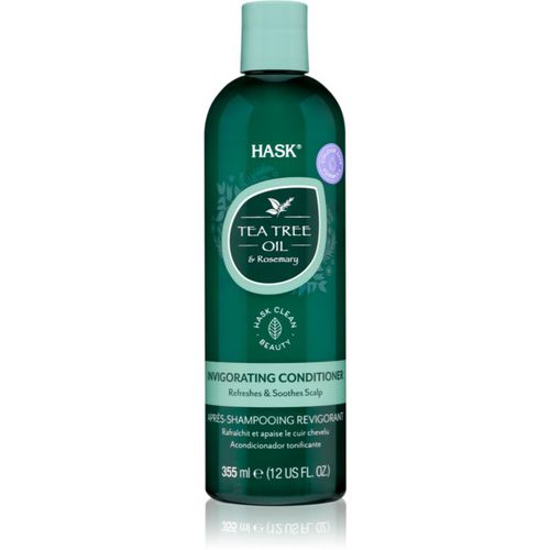 Tea Tree Oil & Rosemary acondicionador refrescante para cuero cabelludo seco con picores 355 ml - HASK - Modalova