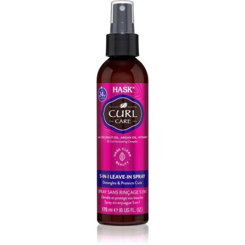 Curl Care spray sin aclarado para cabello ondulado y rizado 175 ml - HASK - Modalova