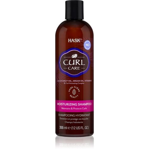 Curl Care Feuchtigkeit spendendes Shampoo für welliges und lockiges Haar 355 ml - HASK - Modalova