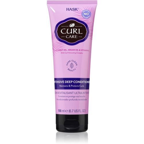 Curl Care acondicionador regenerador intenso para cabello ondulado y rizado 198 ml - HASK - Modalova