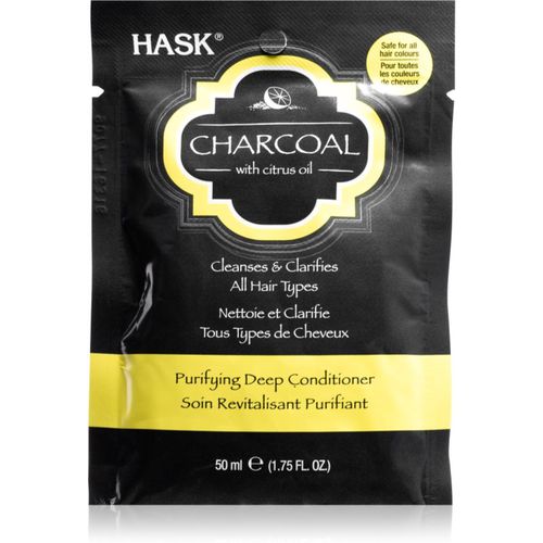 Charcoal with Citrus Oil acondicionador de nutrición profunda para renovar el cuero cabelludo 50 ml - HASK - Modalova