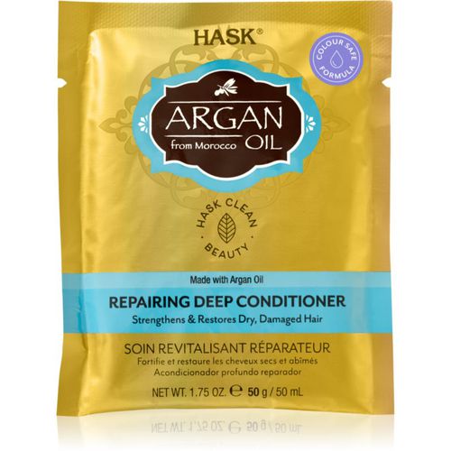 Argan Oil acondicionador de regeneración profunda para cabello seco y dañado 50 ml - HASK - Modalova