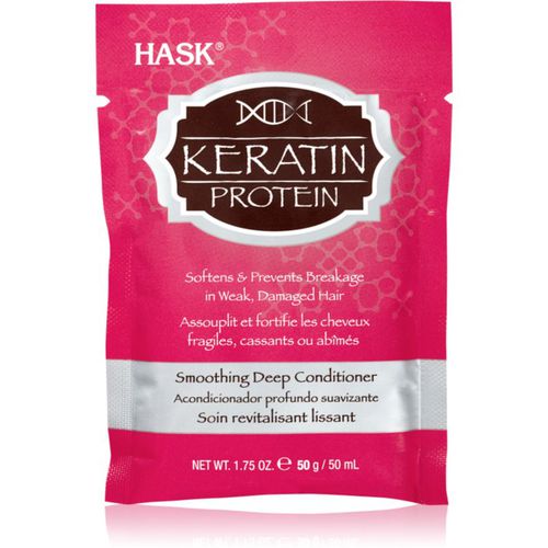 Keratin Protein acondicionador de nutrición profunda para cabello dañado, químicamente tratado 50 ml - HASK - Modalova