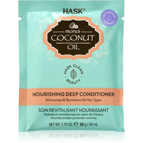 Monoi Coconut Oil acondicionador revitalizante para dar brillo y suavidad al cabello 50 ml - HASK - Modalova