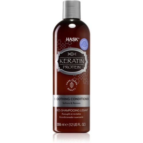 Keratin Protein glättender Conditioner für beschädigtes, chemisch behandeltes Haar 355 ml - HASK - Modalova