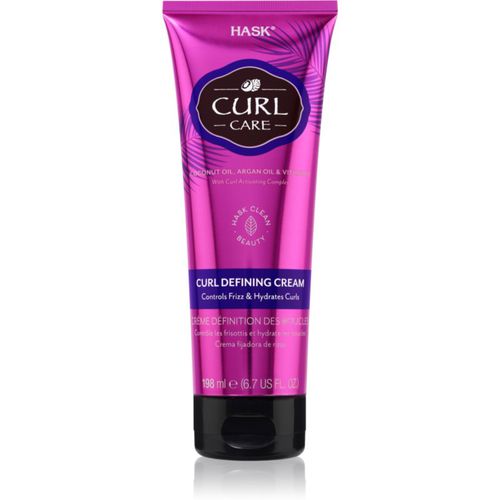 Curl Care crema modellante per capelli mossi e ricci 198 ml - HASK - Modalova