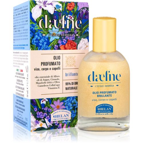 Daefne aceite seco multiusos con purpurina para cara, cuerpo y cabello 50 ml - Helan - Modalova
