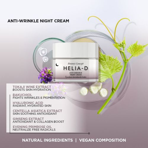 Botanic Concept crema de noche antiarrugas 50 ml - Helia-D - Modalova