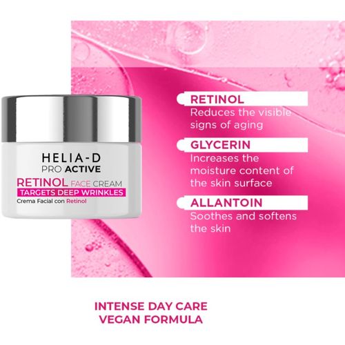 Pro Active Retinol crema antiarrugas con retinol 50 ml - Helia-D - Modalova