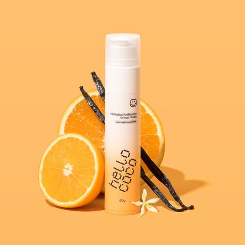Toothpaste Orange Vanilla pasta de dientes blanqueadora 60 g - Hello Coco - Modalova