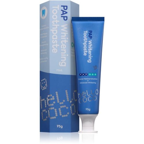 PAP Whitening Toothpaste pasta de dientes blanqueadora con sabor Mint 75 g - Hello Coco - Modalova