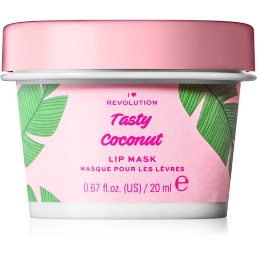 Tasty Coconut mascarilla hidratante para los labios con aceite de coco 20 ml - I Heart Revolution - Modalova