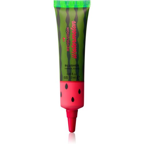 Tasty Watermelon colorete en crema para iluminar la piel Flushed 13 ml - I Heart Revolution - Modalova