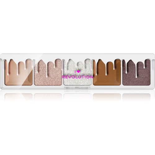Mini Chocolate Palette palette di ombretti colore White Vanilla Cream 5,5 g - I Heart Revolution - Modalova