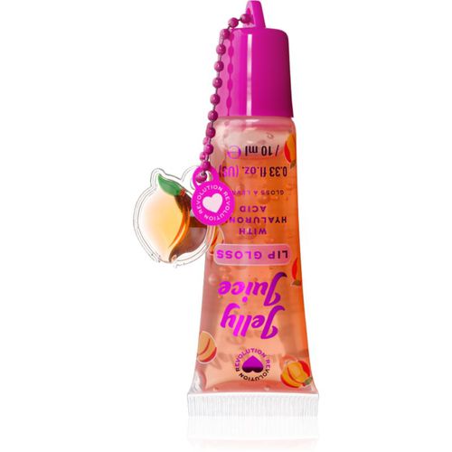 Jelly Juice Lip Tubes brillo de labios tono Peach 10 ml - I Heart Revolution - Modalova