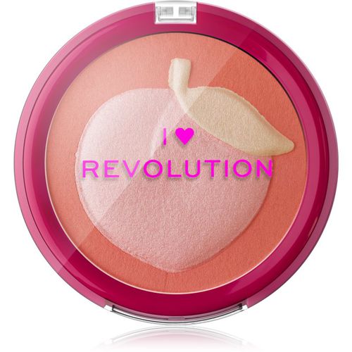 Fruity Peach Kompakt-Rouge Farbton Peach 9.2 g - I Heart Revolution - Modalova