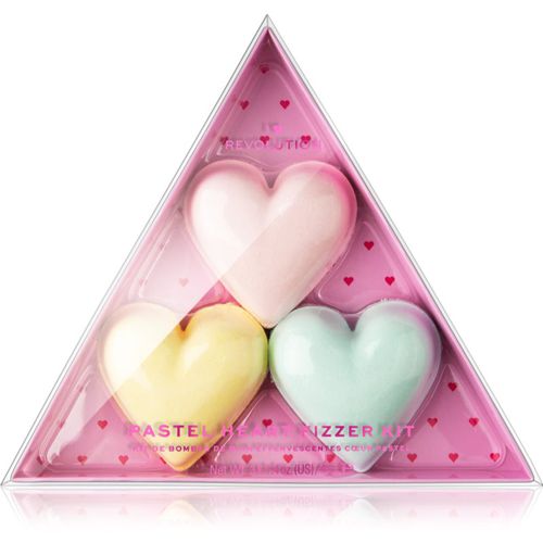 Fizzer Kit Pastel Heart set (de baño ) para mujer - I Heart Revolution - Modalova