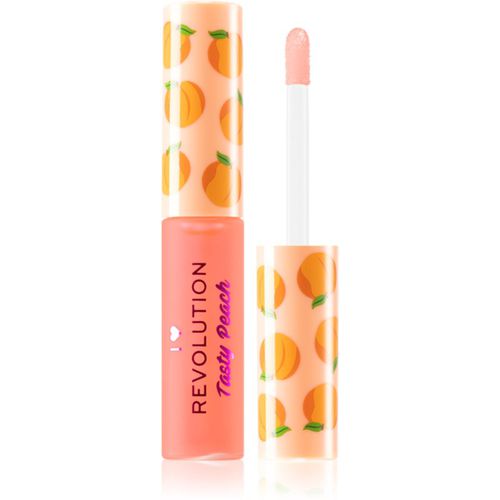 Tasty Peach aceite con color para labios tono Sweet Peach 6 ml - I Heart Revolution - Modalova