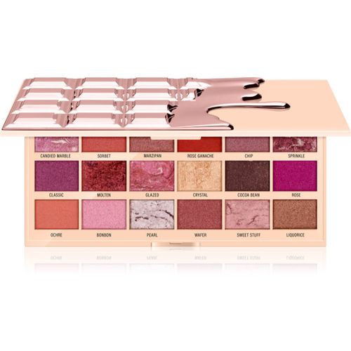 Chocolate paleta de sombras de ojos tono Marble Rose Gold 22 g - I Heart Revolution - Modalova