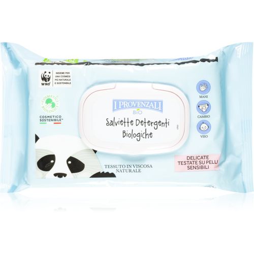 BIO Baby Wet Wipes toallitas húmedas limpiadoras para bebé lactante 64 ud - I Provenzali - Modalova