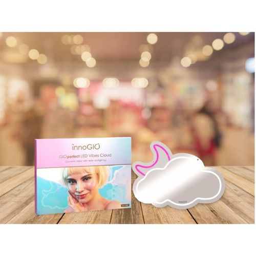 Vibes Cloud GIO-759C espejo de maquillaje con iluminación LED 41cm x 28cm x 1cm 1 ud - innoGIO - Modalova