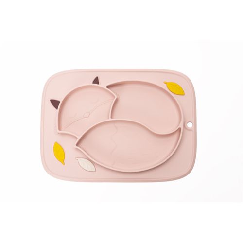 GIOfresh Fox plato con compartimentos 6 m+ Pink 1 ud - innoGIO - Modalova