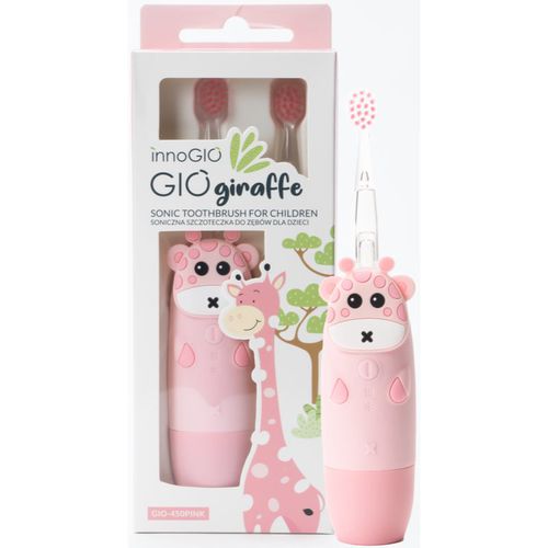 GIOGiraffe Sonic Toothbrush Zahnbürste mit Schalltechnologie für Kinder Pink 1 St - innoGIO - Modalova