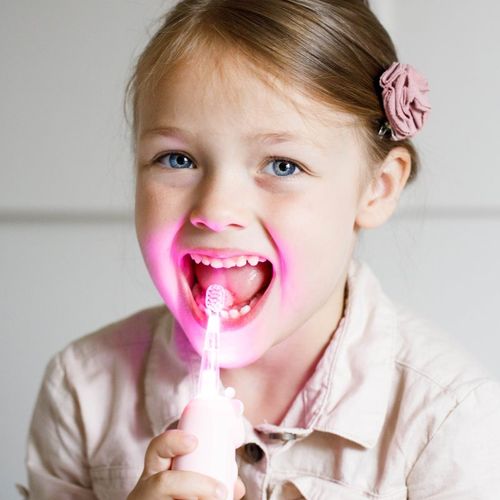 GIOGiraffe Sonic Toothbrush cepillo dental sónico para niños Pink 1 ud - innoGIO - Modalova