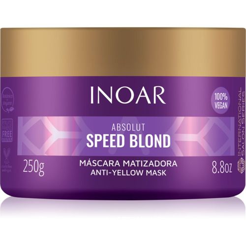 Absolut Speed Blond mascarilla nutritiva con color para cabello rubio 250 g - INOAR - Modalova