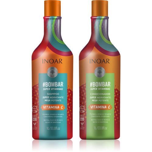 Bombar Super Line Super Vitaminas set para cabello con vitamina C 2x1000 ml - INOAR - Modalova