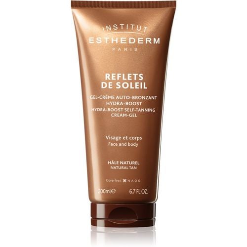 Reflects Of Sun Hydra-Boost Self-Tanning Cream-Gel gel autobronceador para rostro y cuerpo 200 ml - Institut Esthederm - Modalova