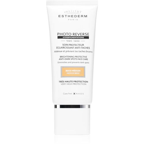 Photo Reverse Brightening Protective Anti-Dark Spots Face Care schützende Tönungscreme gegen Pigmentflecken hoher UV-Schutz Farbton - Institut Esthederm - Modalova