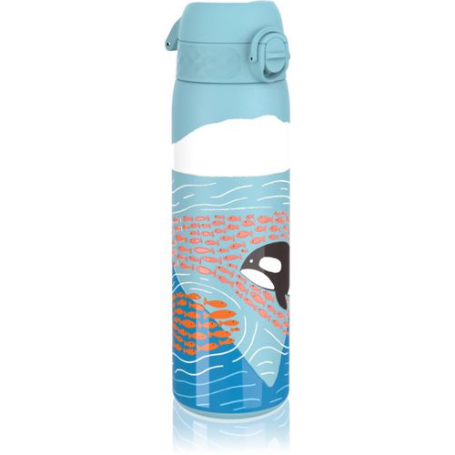 Leak Proof bottiglia in acciaio inox per l’acqua per bambini Big Whale 600 ml - Ion8 - Modalova