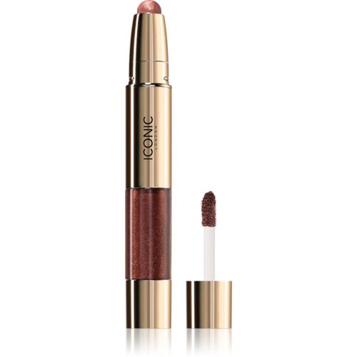 Glaze Crayon sombras de ojos brillantes tono Desert Rose 5.14 g - ICONIC London - Modalova