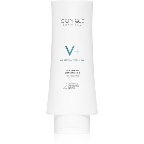 V+ Maximum volume Thickening Conditioner acondicionador para dar volumen al cabello fino 200 ml - ICONIQUE Professional - Modalova